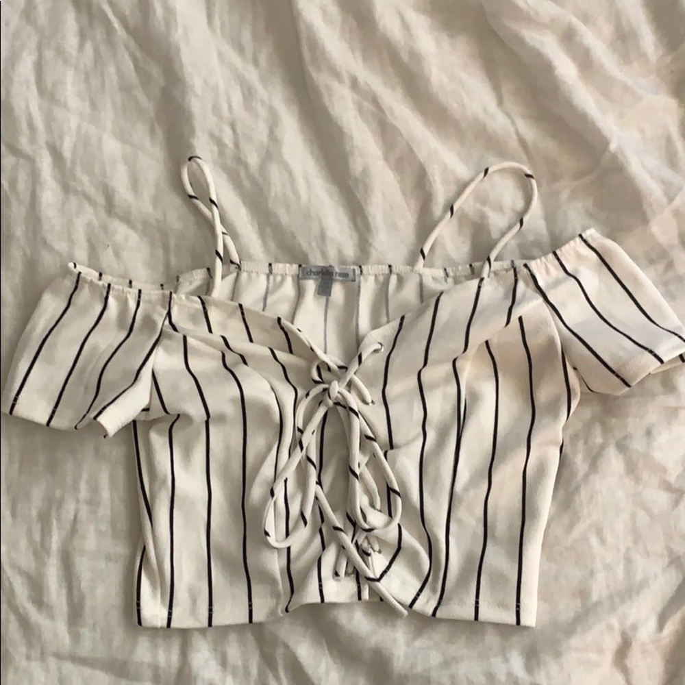 Charlotte Russe off the shoulder top